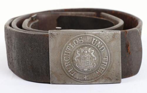 WW1 Wurttemberg M-1915 Other Ranks Belt and Buckle