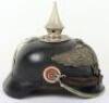 Imperial German Eisenbahn Regiment Nr3 Regimentally Marked Pickelhaube - 5