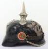 Rare Imperial German Hesse Lieb-Garde Infanterie Regiment Nr 115 (1. Grossherzog-Hessisches) Other Ranks Pickelhaube - 5