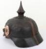 Imperial German Hessian Other Ranks Pickelhaube - 7