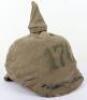 Imperial German Baden Infantry Regiment Nr 170 (9th Baden) Other Ranks Pickelhaube with Trench Cover - 3