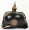 Imperial German Baden Infantry Regiment Nr 170 (9th Baden) Other Ranks Pickelhaube with Trench Cover - 13