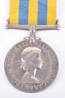 Queens Korea Campaign Medal 1950-53 Royal Signals