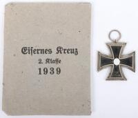 WW2 German Iron Cross 2nd Class by Wilhelm Deumer Ludenscheid