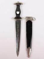 Third Reich SS Enlisted Mans Dress Dagger by Emil Voos