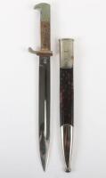 Third Reich Short Pattern Police Bayonet by W.K.C Solingen