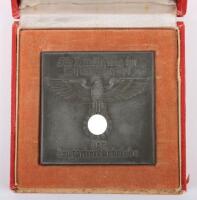 Third Reich DAF Cased Non-Portable Award