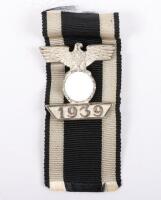 Third Reich 1939 Bar to the Iron Cross 2nd Class