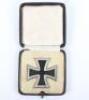 WW2 German 1939 Iron Cross 1st Class by B H Mayer in Original Case of Issue - 3