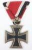 WW2 German 1939 Iron Cross 2nd Class on Austrian Ribbon - 3