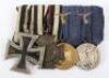 WW1 / WW2 Luftwaffe Court Mounted Medal Group of Four - 2