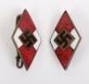 2x Hitler Youth Membership Badges - 2