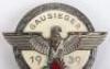 Third Reich Hitler Youth 1939 Gausieger Badge - 4