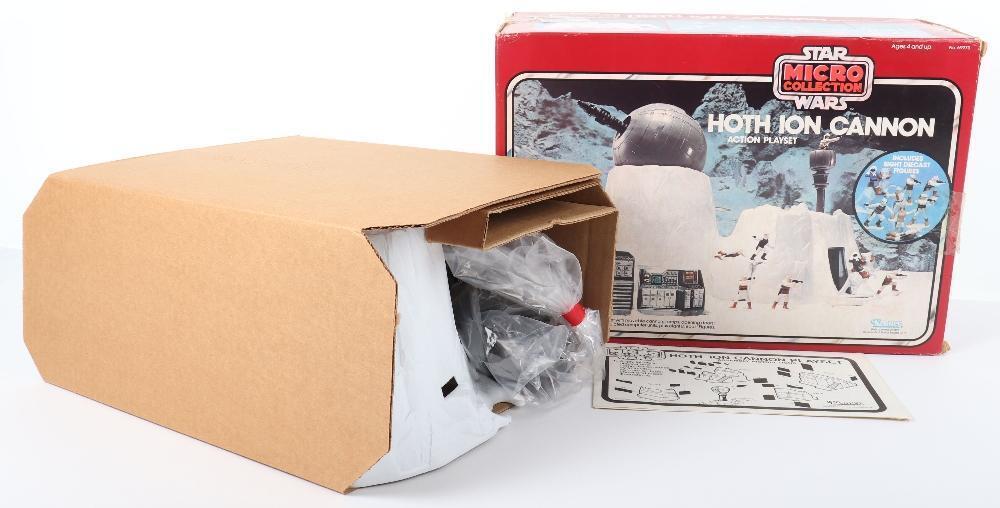 Vintage Kenner Star Wars Micro Collection Hoth Ion Cannon Action Play Set