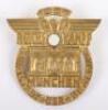 Rare Third Reich Hitler Youth 1937 Reichskampf Munchen Participation Badge