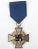 Rare Third Reich 50 Years Faithful Service Decoration - 2