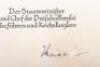 Third Reich 25 Year Faithful Service Decoration with Original Citation - 3