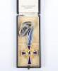 Third Reich Mothers Cross Medal in Gold with Original Case of Issue by Franz Reischauer Oberstein - 2