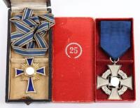 Third Reich Mothers Cross Medal in Gold with Original Case of Issue