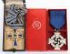 Third Reich Mothers Cross Medal in Gold with Original Case of Issue - 2