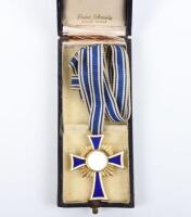 Third Reich Mothers Cross Medal in Gold with Original Case of Issue