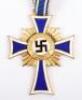 Third Reich Mothers Cross Medal in Gold with Original Case of Issue - 3