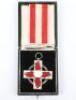 Third Reich Fire Brigade Decoration in Original Case of Issue