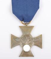 Third Reich Police 25 Year Long Service Medal