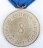 Third Reich Police 8 Year Long Service Medal - 4