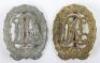 2x Third Reich DRL Sports Badges - 2