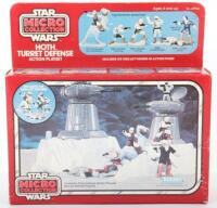 Vintage Kenner Star Wars Micro Collection Hoth Turret Defense Action Play Set