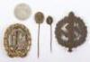 Third Reich SA Sports Badge and DRL Sports Badge - 2