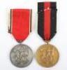 Third Reich Entry into Austrian and Entry into Czechoslovakia Medals - 2