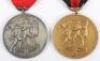 Third Reich Entry into Austrian and Entry into Czechoslovakia Medals - 3