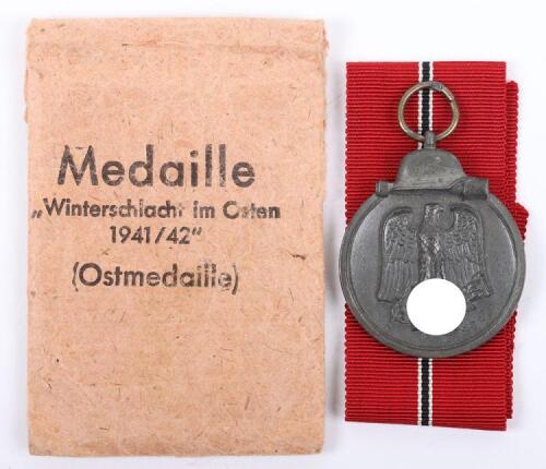 WW2 German Eastern Front Campaign Medal by Richard Simm & Sohne, Gablonz