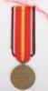 Third Reich Spanish Blue Division Russian Campaign Medal, - 3