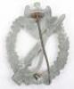 WW2 German Army / Waffen-SS Infantry Assault Badge in Silver - 5