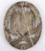 WW2 German Army / Waffen-SS General Assault Combat Badge in Silver - 3