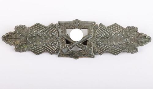 WW2 German Army / Waffen-SS Close Combat Clasp in Bronze by Funcke & Br&uuml;nninghaus, L&uuml;denscheid