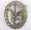 WW2 German Luftwaffe Radio Operators Qualification Badge - 2