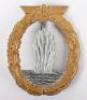WW2 German Kriegsmarine Minesweeper War Badge by Rudolf Karneth - 2