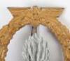 WW2 German Kriegsmarine Minesweeper War Badge by Rudolf Karneth - 3