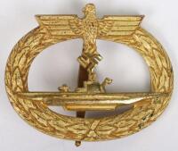 WW2 German Kriegsmarine U-Boat War Badge by Schwerin Berlin