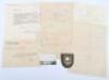 Grouping of Documents and Awards Relating to Pahl Family and Two Sons, Both Who Were Killed During WW2