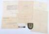 Grouping of Documents and Awards Relating to Pahl Family and Two Sons, Both Who Were Killed During WW2 - 2