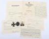Grouping of Documents and Awards Relating to Pahl Family and Two Sons, Both Who Were Killed During WW2 - 3