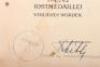 WW2 German Awards Citation Pair for Staff Battery Artillery Regiment Nr 34 - 3