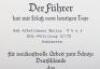 WW2 German Award Citation Pair of Walter Uber 4th Panzer Division Wounded August 1944 on Eastern Front - 3