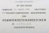 WW2 German Award Citation Pair of Walter Uber 4th Panzer Division Wounded August 1944 on Eastern Front - 7