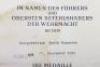 WW2 German Award Citation Pair of Ewald Husmeier Stabsbattery III./ Artillery Regiment Nr 255 - 3